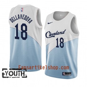 Cleveland Cavaliers Trikot Matthew Dellavedova 18 2018-19 Nike Blau Weiß Swingman - Kinder